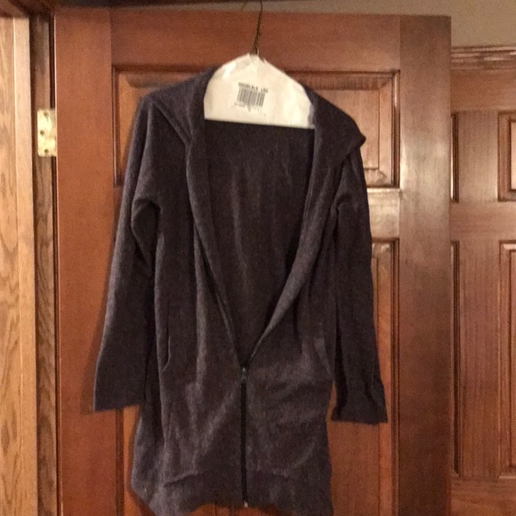 Zipper front cardigan sweater - Picture 1 of 4